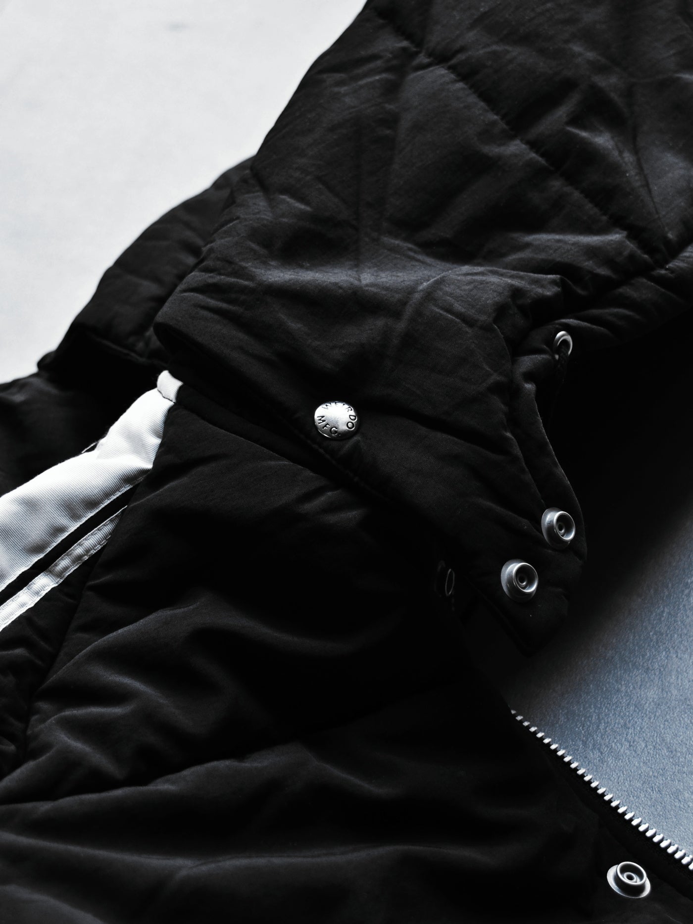 WEIRDO | FLAME - RACING JACKET - Black