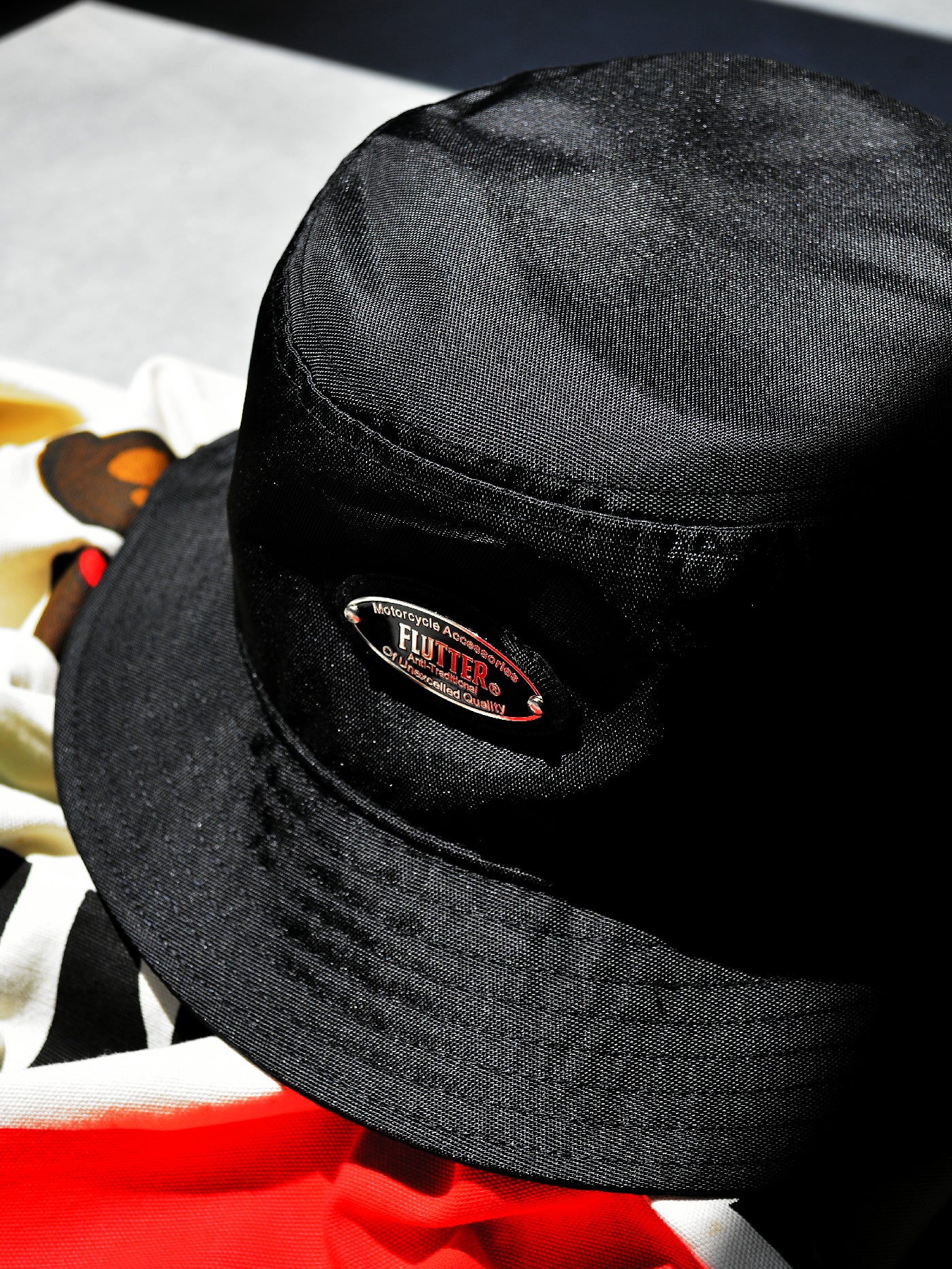 FLUTTER | PE Oxford Bucket Hat