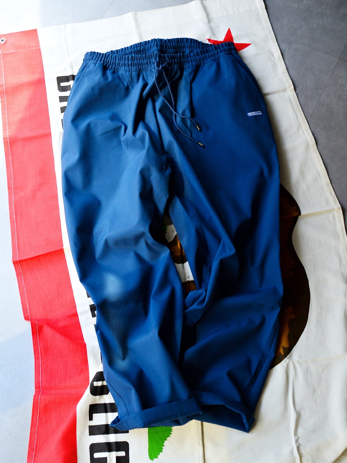 RADIALL | Wheels - STRAIGHT FIT EASY PANTS - Navy