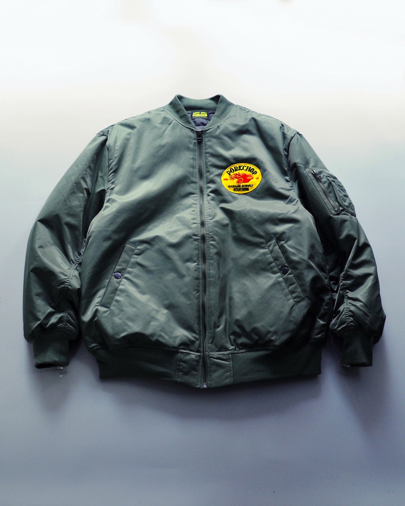 PORKCHOP | FIRE UP MA-1 JACKET - Olive – TRUMPS