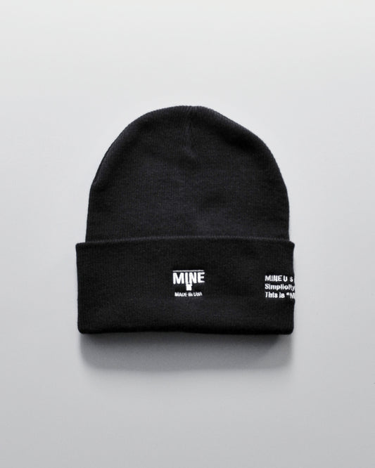 MINE USA | "Simplicity Perfected" AC BEANIE