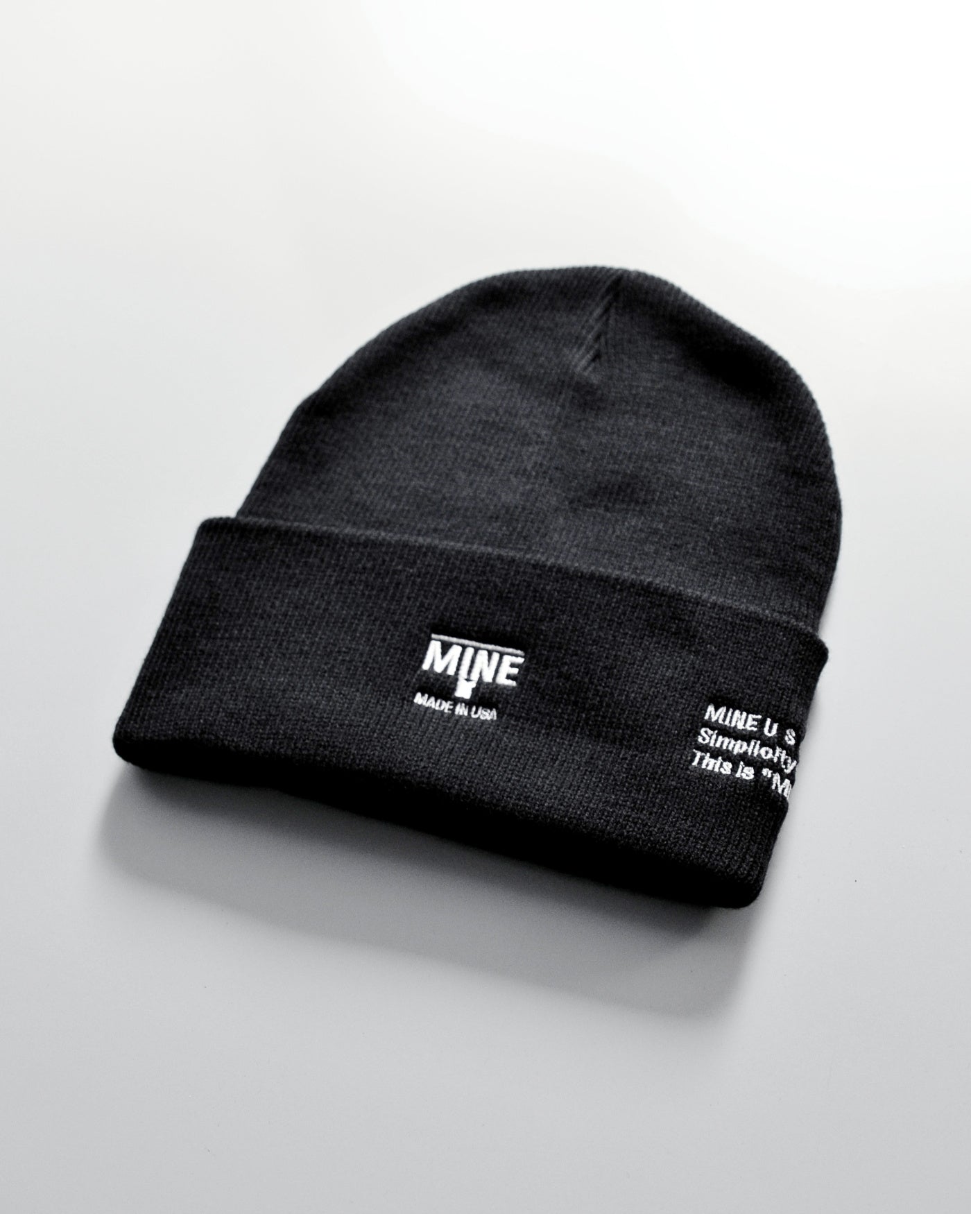 MINE USA | "Simplicity Perfected" AC BEANIE