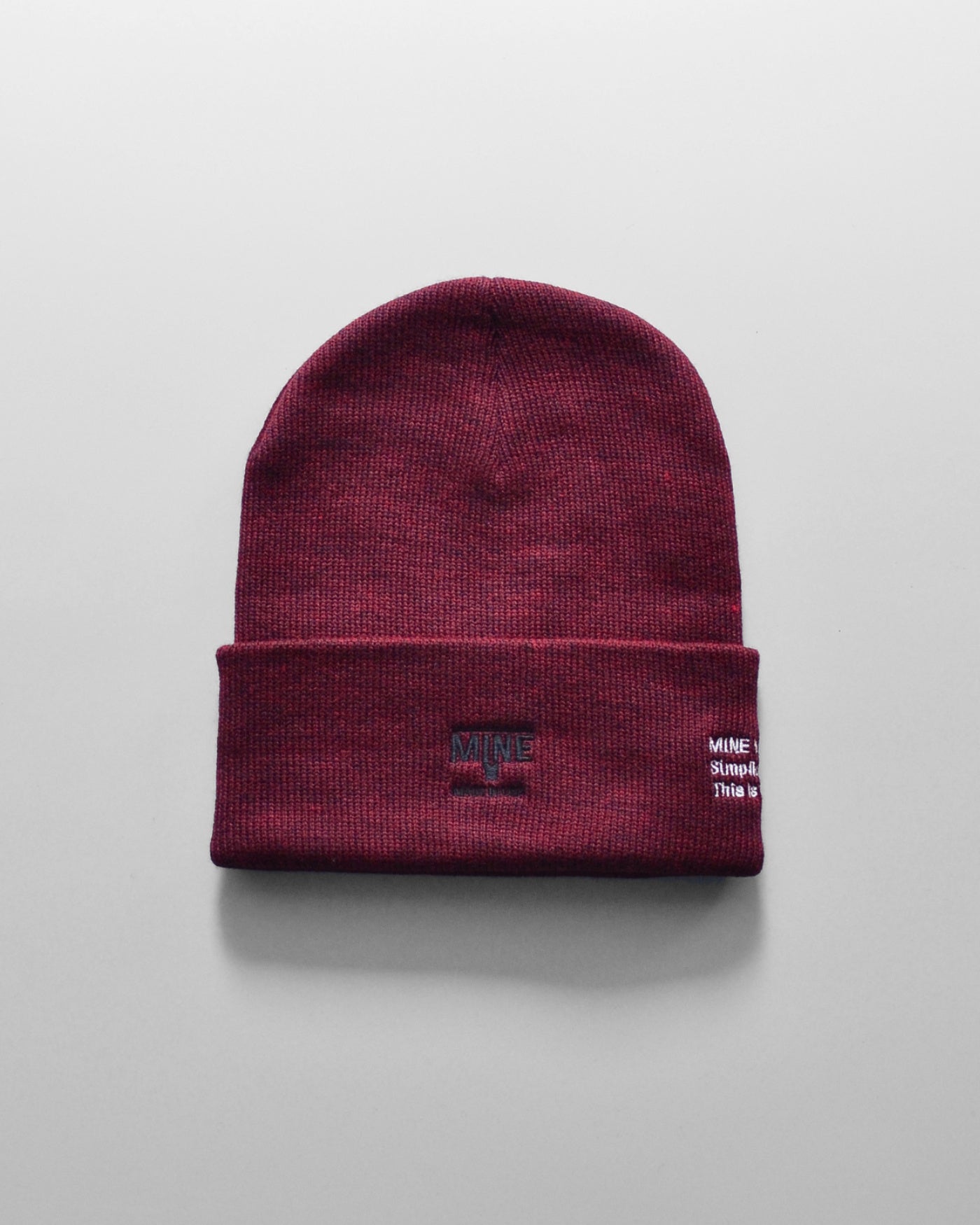 MINE USA | "Simplicity Perfected" AC BEANIE