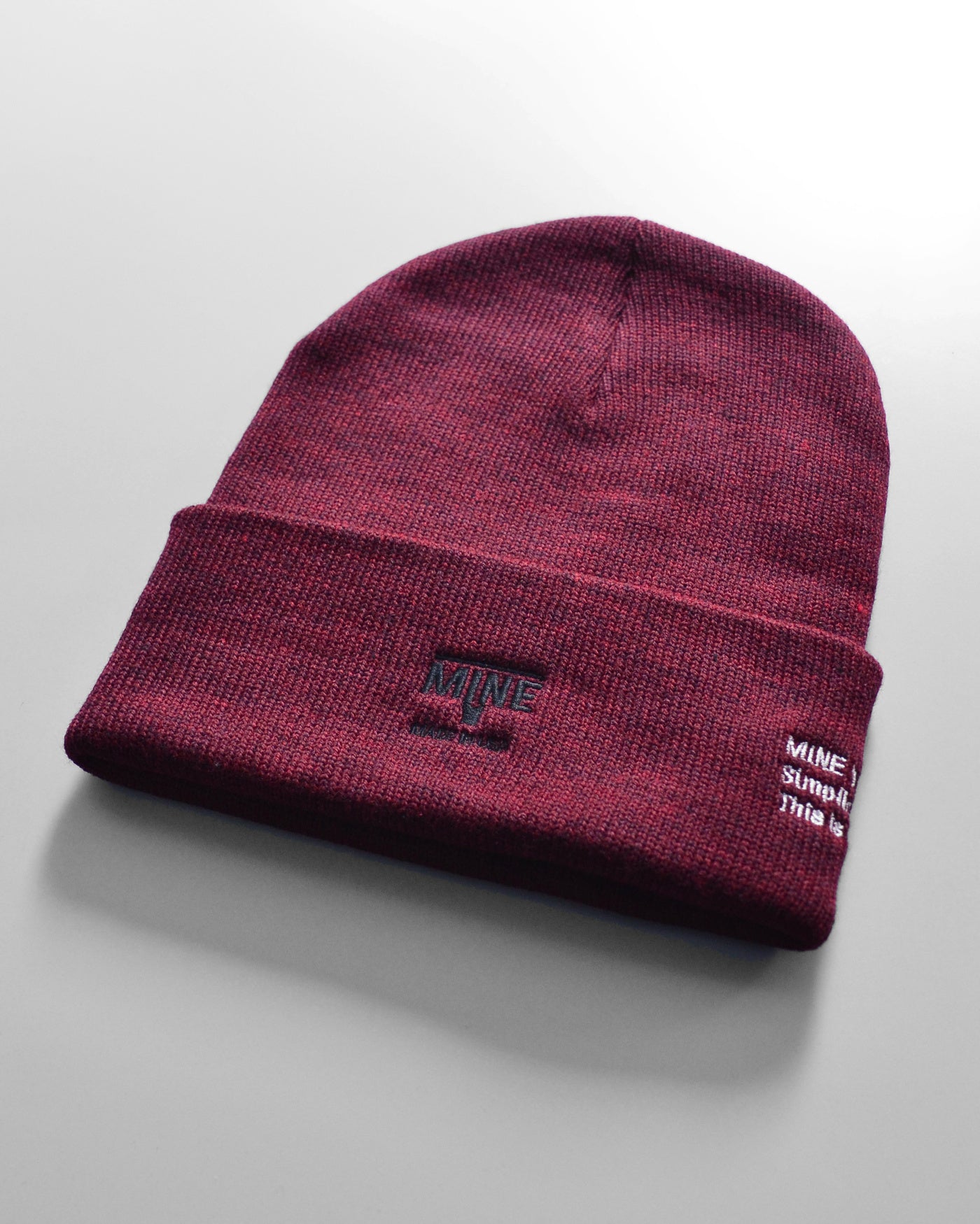 MINE USA | "Simplicity Perfected" AC BEANIE