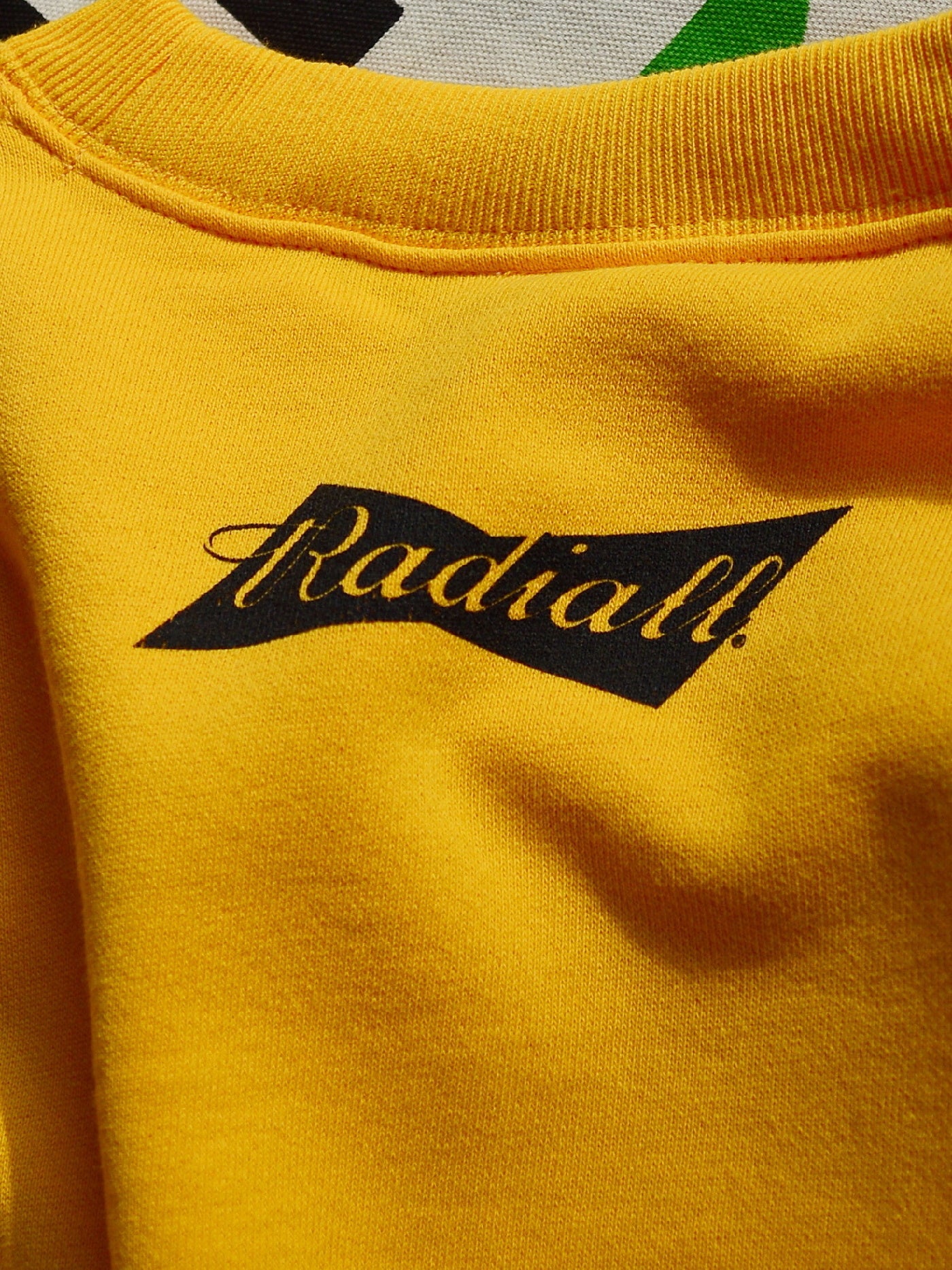 【12.20 (Sat) 12:00 Release】RADIALL | Love Beer - CREW NECK SWEATSHIRT L/S - Yellow