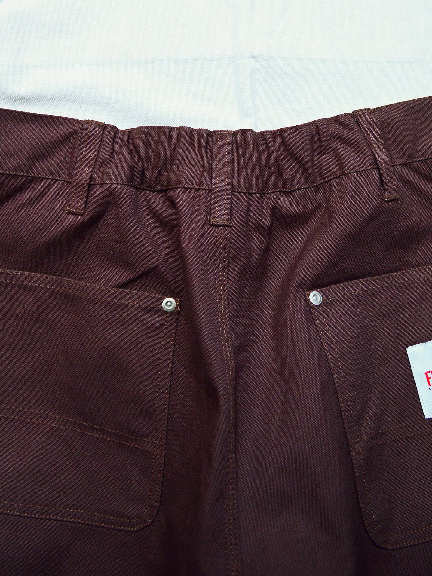 FLUTTER | Cotton Duck Painter Pants - Brown