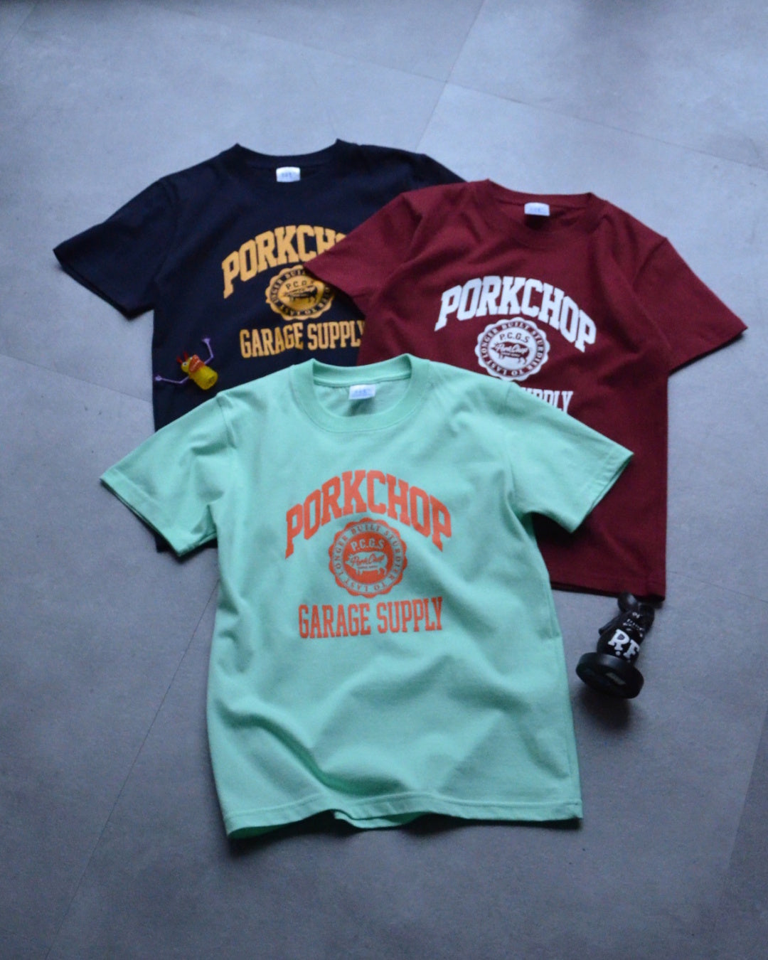 PORKCHOP | 2nd COLLEGE TEE for Kids - Melon