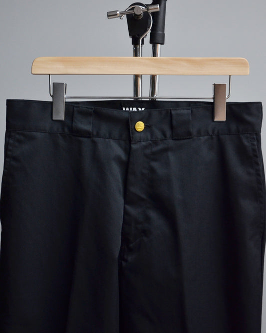 WAX | BLUCO x WAX WIDE TAPERD WORK PANTS - Black