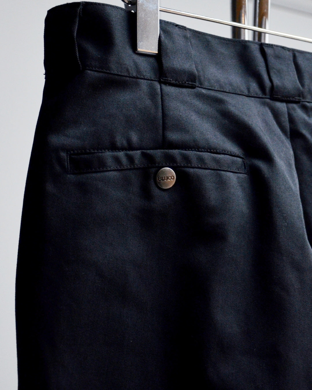 WAX | BLUCO x WAX WIDE TAPERD WORK PANTS - Black