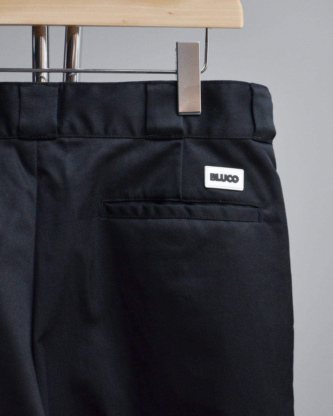 WAX | BLUCO x WAX WIDE TAPERD WORK PANTS - Black