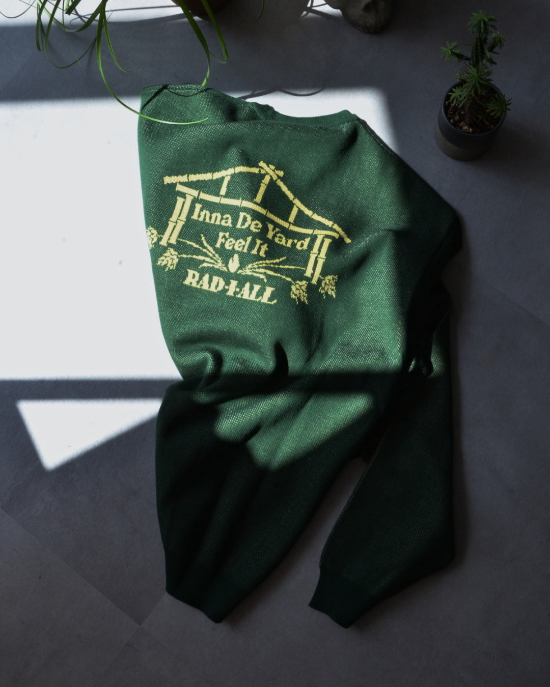 RADIALL | COOKIE - CREW NECK SWEATER L/S - Forest Green