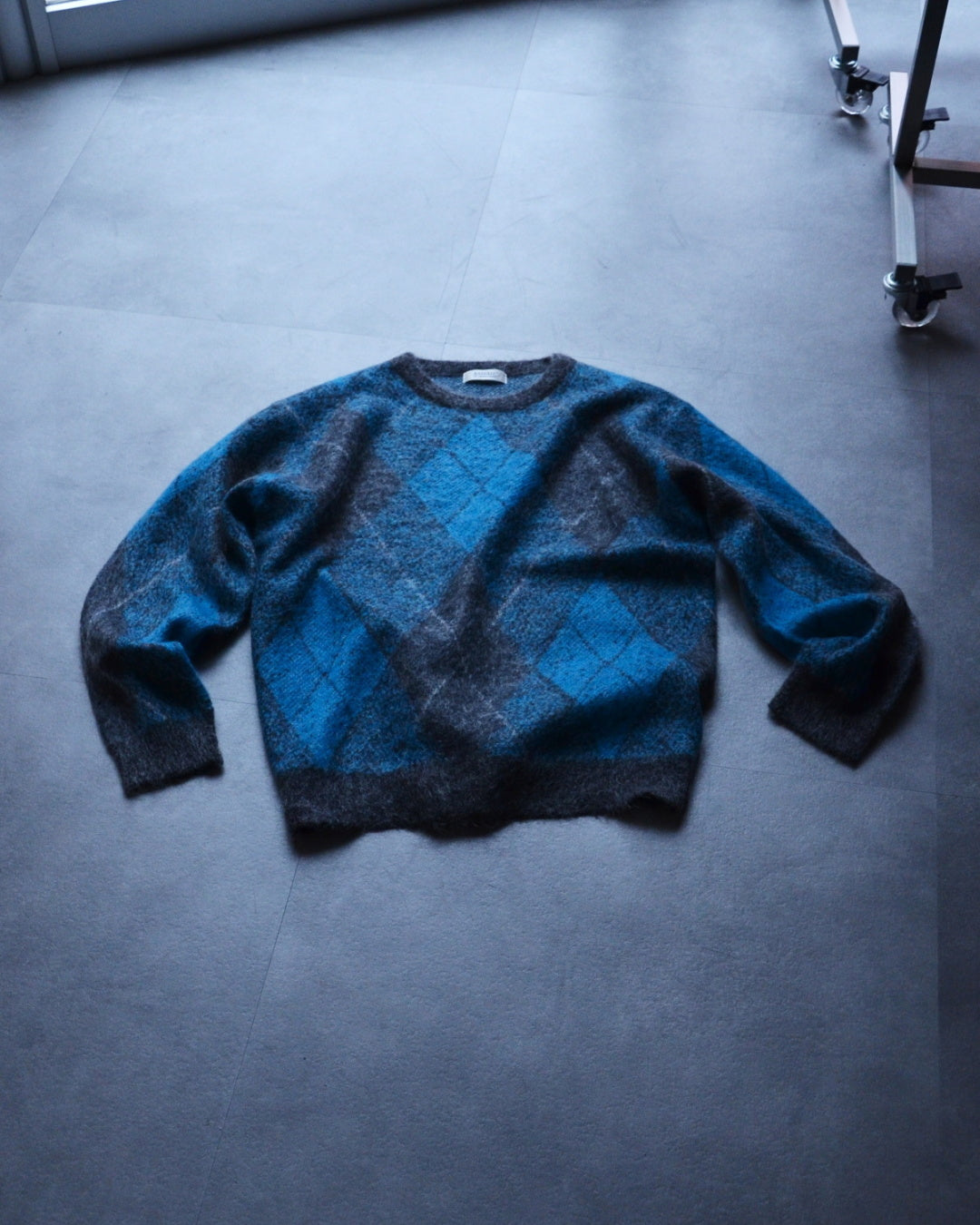 RADIALL | INNA DE YARD - CREW NECK SWEATER L/S - Blue