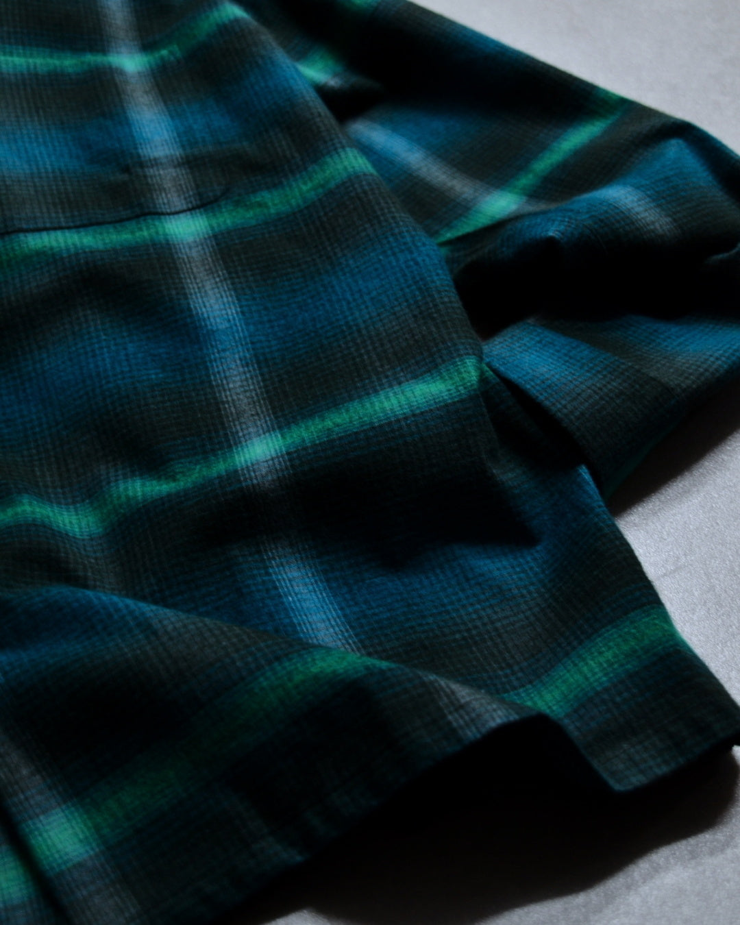 RADIALL | BOULEVARD - OPEN COLLARED SHIRT L/S - Bottle Green