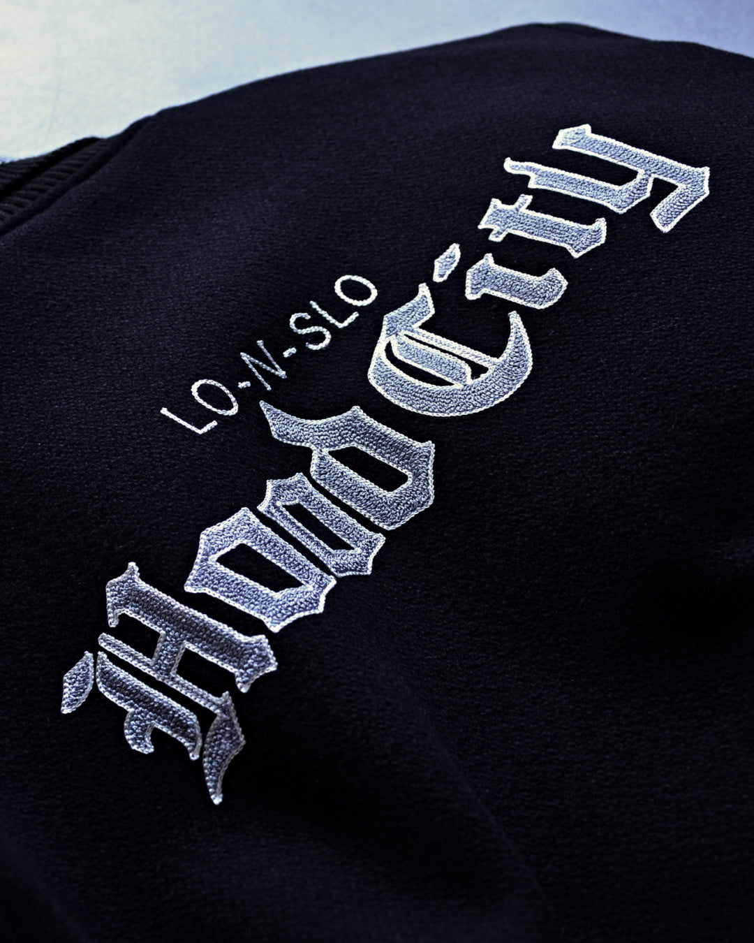 RADIALL | HOOD CITY - VARSITY JACKET - Black