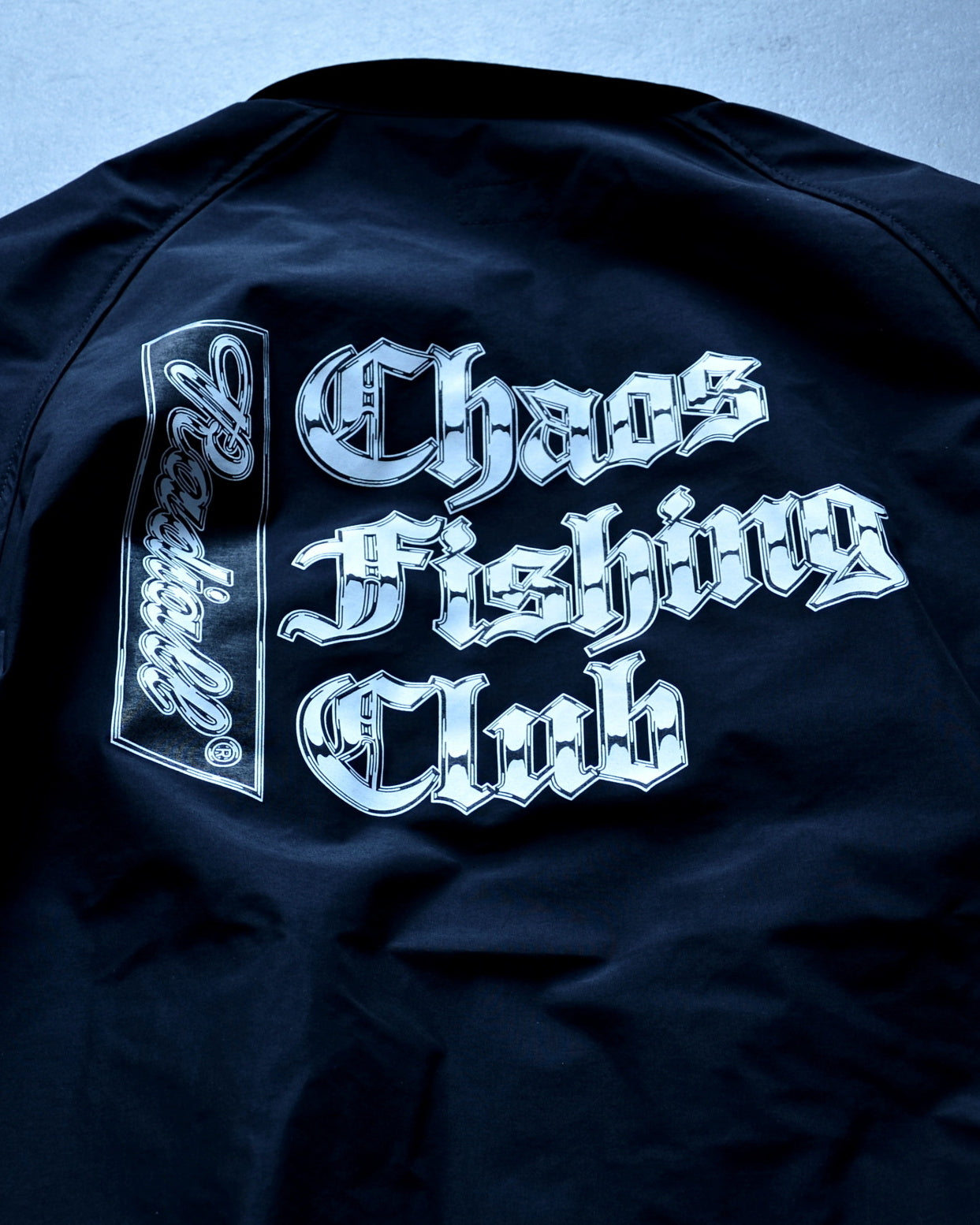RADIALL | CHROME LETTERS - WINDBREAKER JACKET - Black