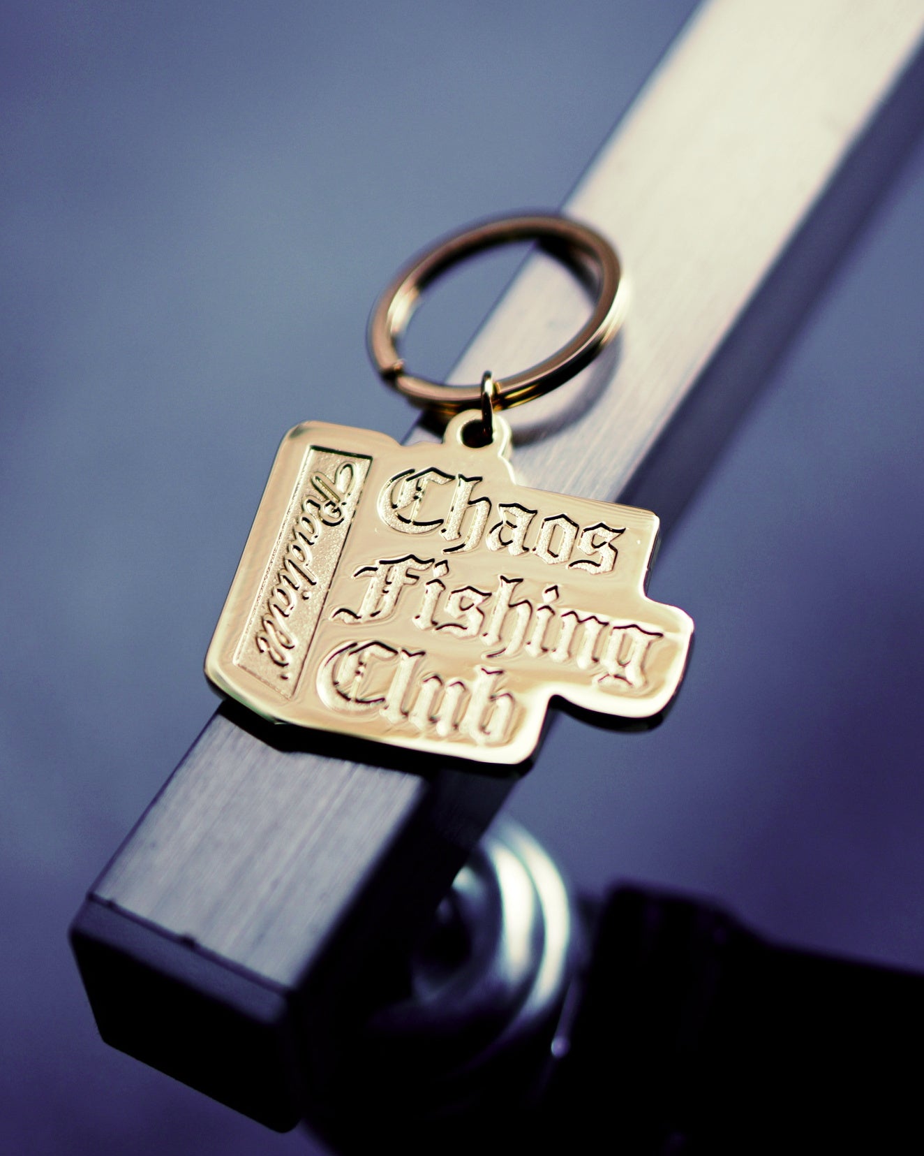 RADIALL | CHROME LETTERS - BRASS KEY HOLDER