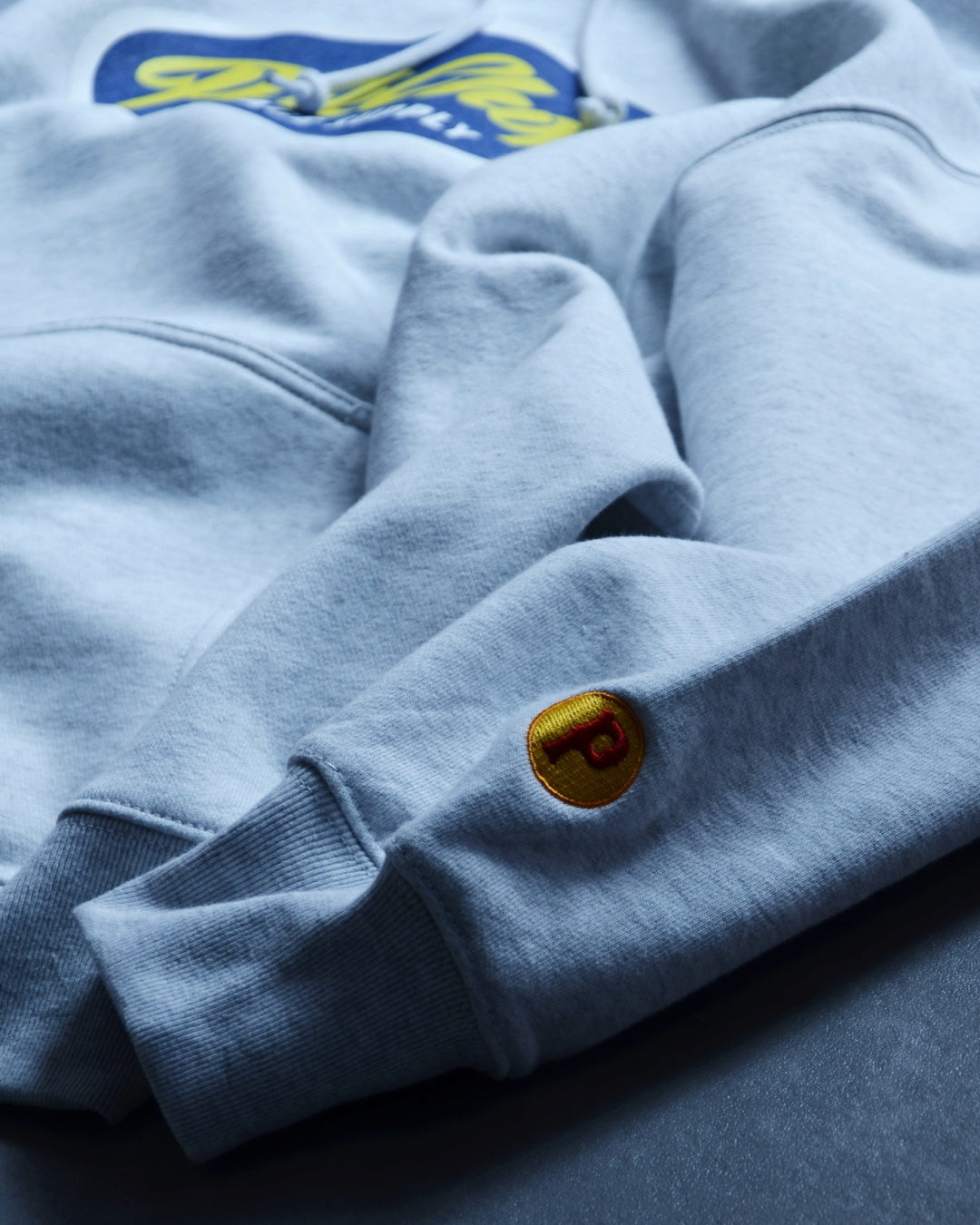 PORKCHOP | 2nd OVAL HOODIE - Ash Gray