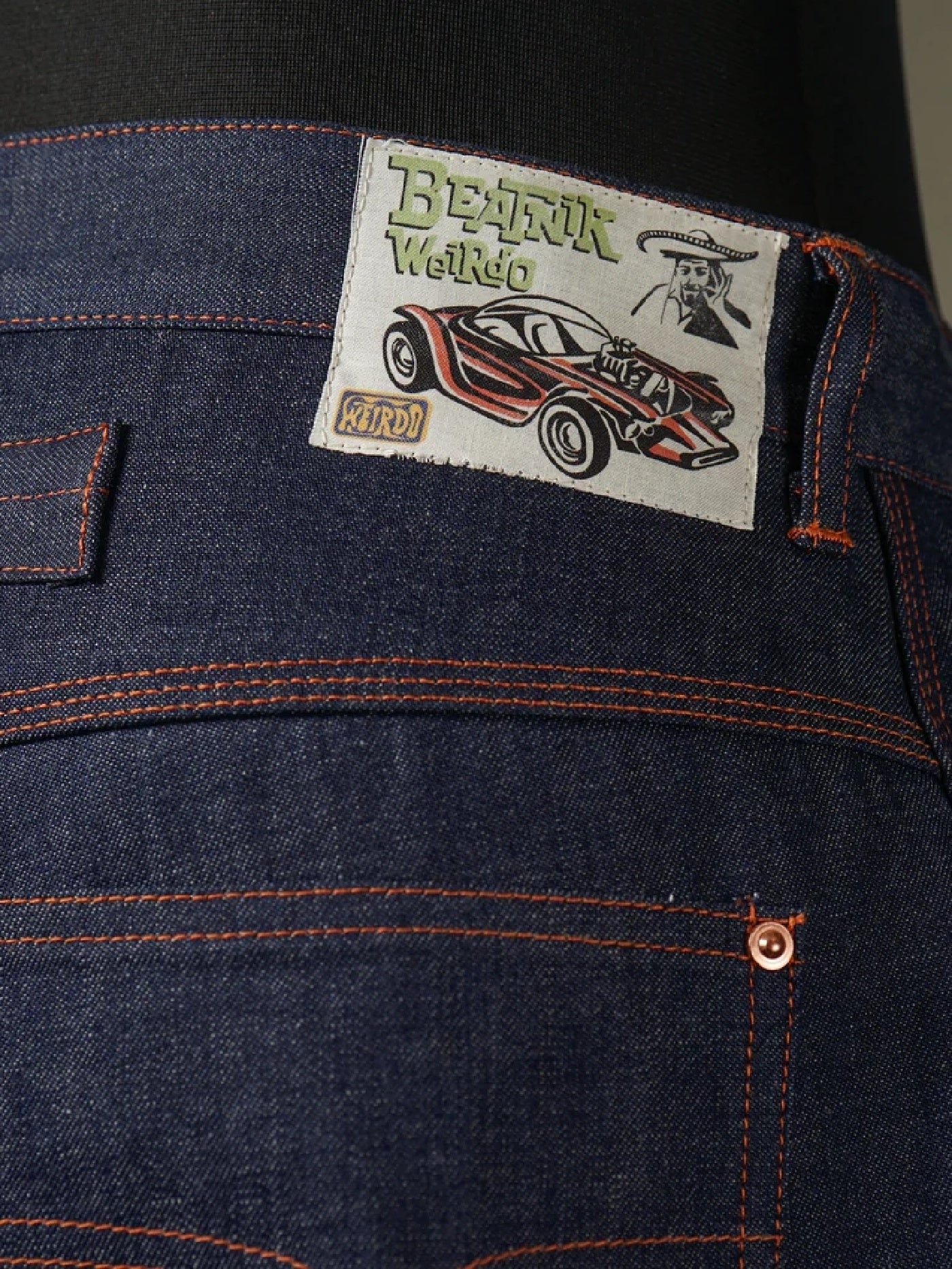 WEIRDO | BEATNIK - DENIM PANTS / WRD5126 - Indigo
