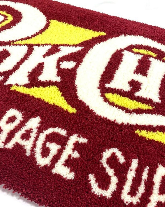 PORKCHOP | SQUARE LOGO RUG MAT