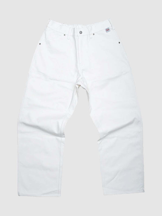 FLUTTER | Cotton Duck Painter Pants - White