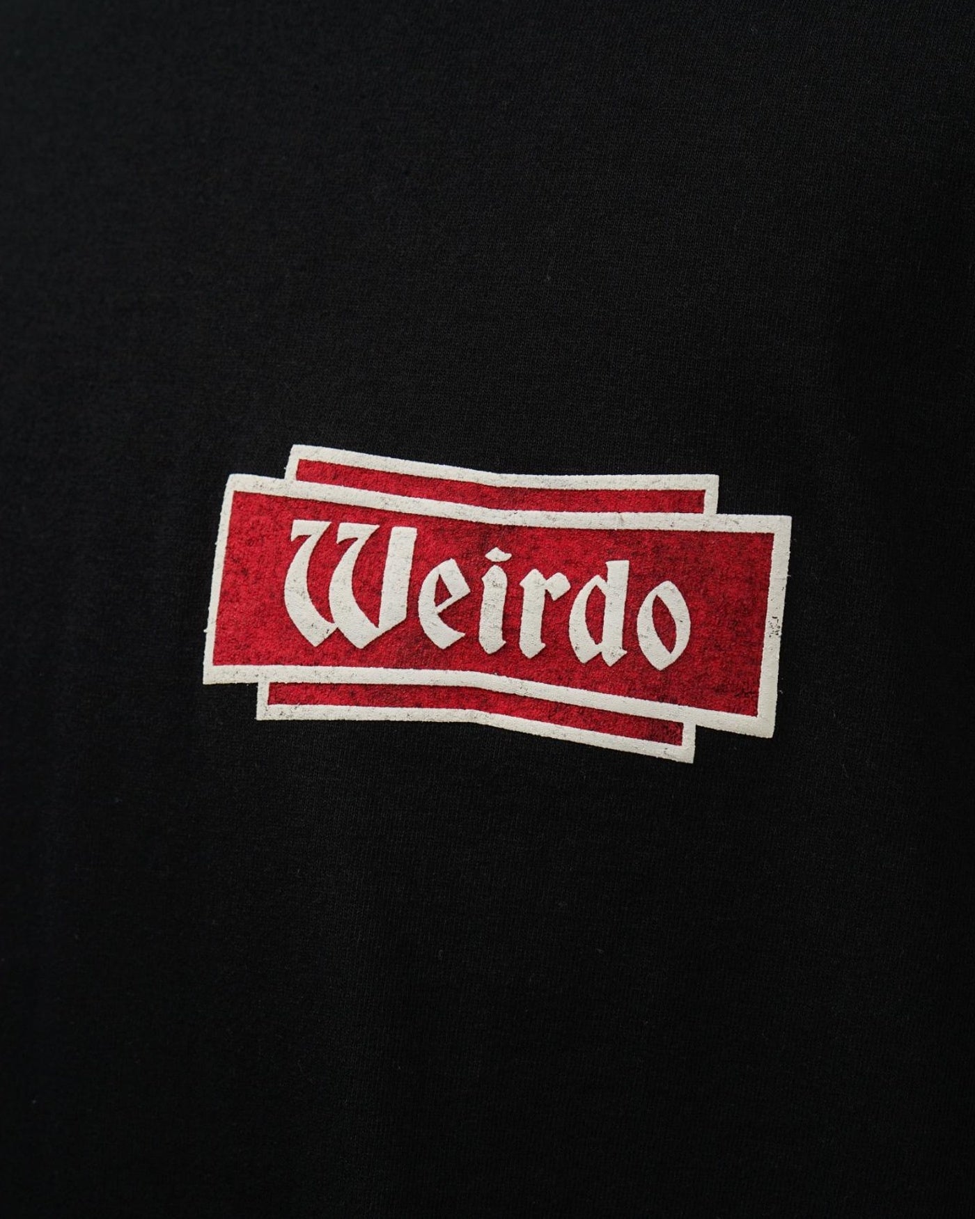 WEIRDO | FLAME - L/S T-SHIRTS - Black