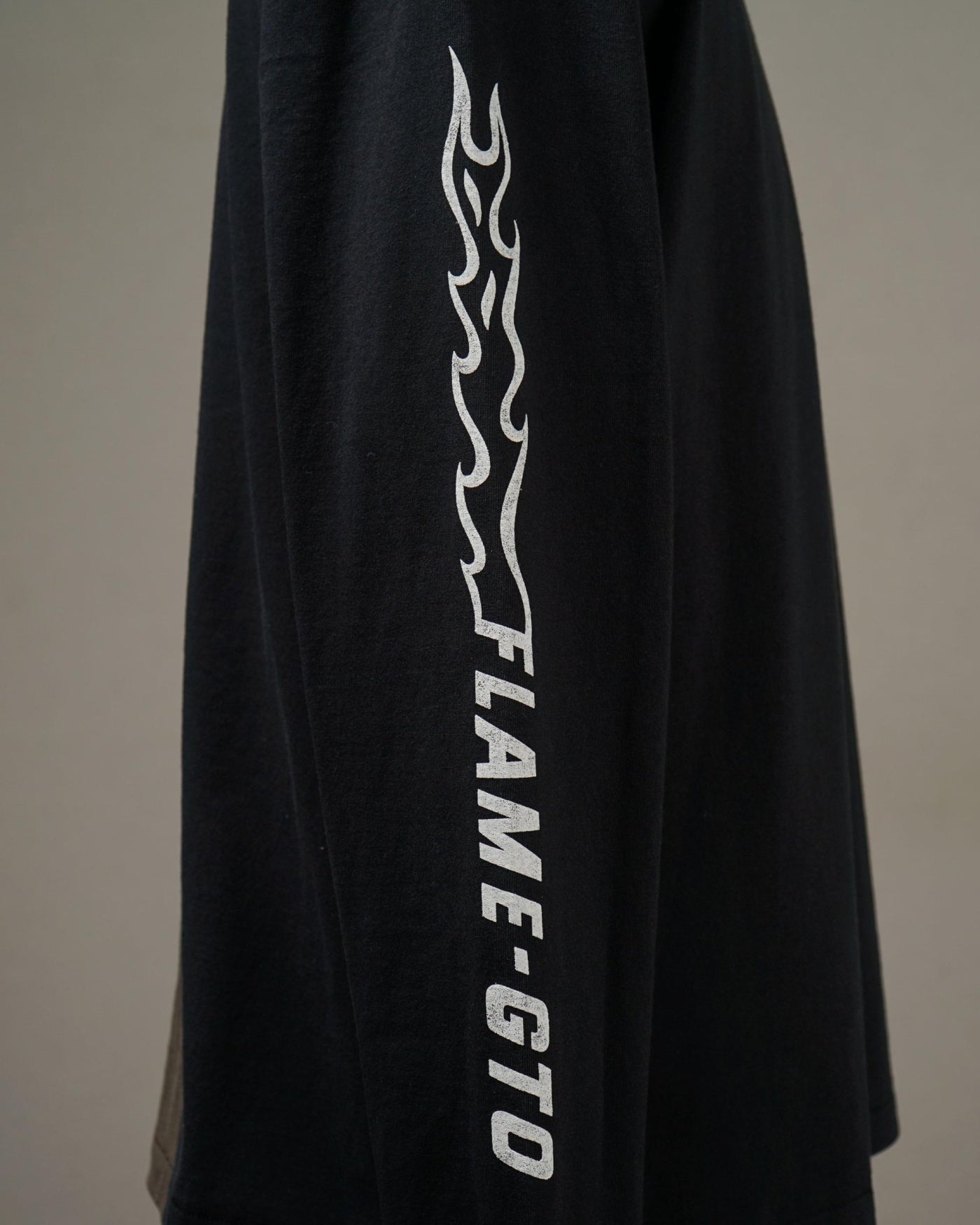 WEIRDO | FLAME - L/S T-SHIRTS - Black