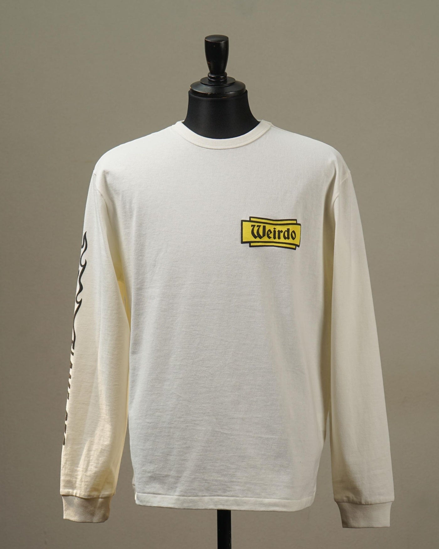 WEIRDO | FLAME - L/S T-SHIRTS - Ivory