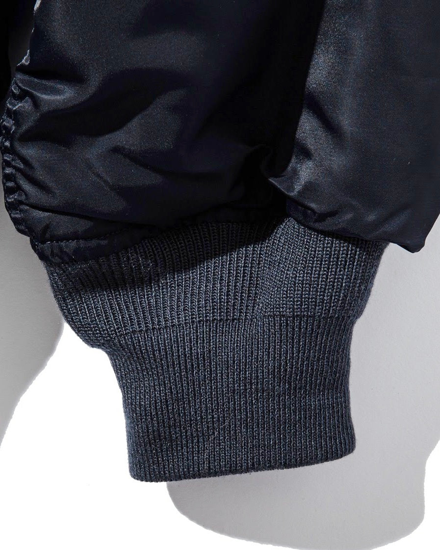 GOOD HELLER | GH WAPPEN MA-1 FLIGHT JACKET - Dark Navy