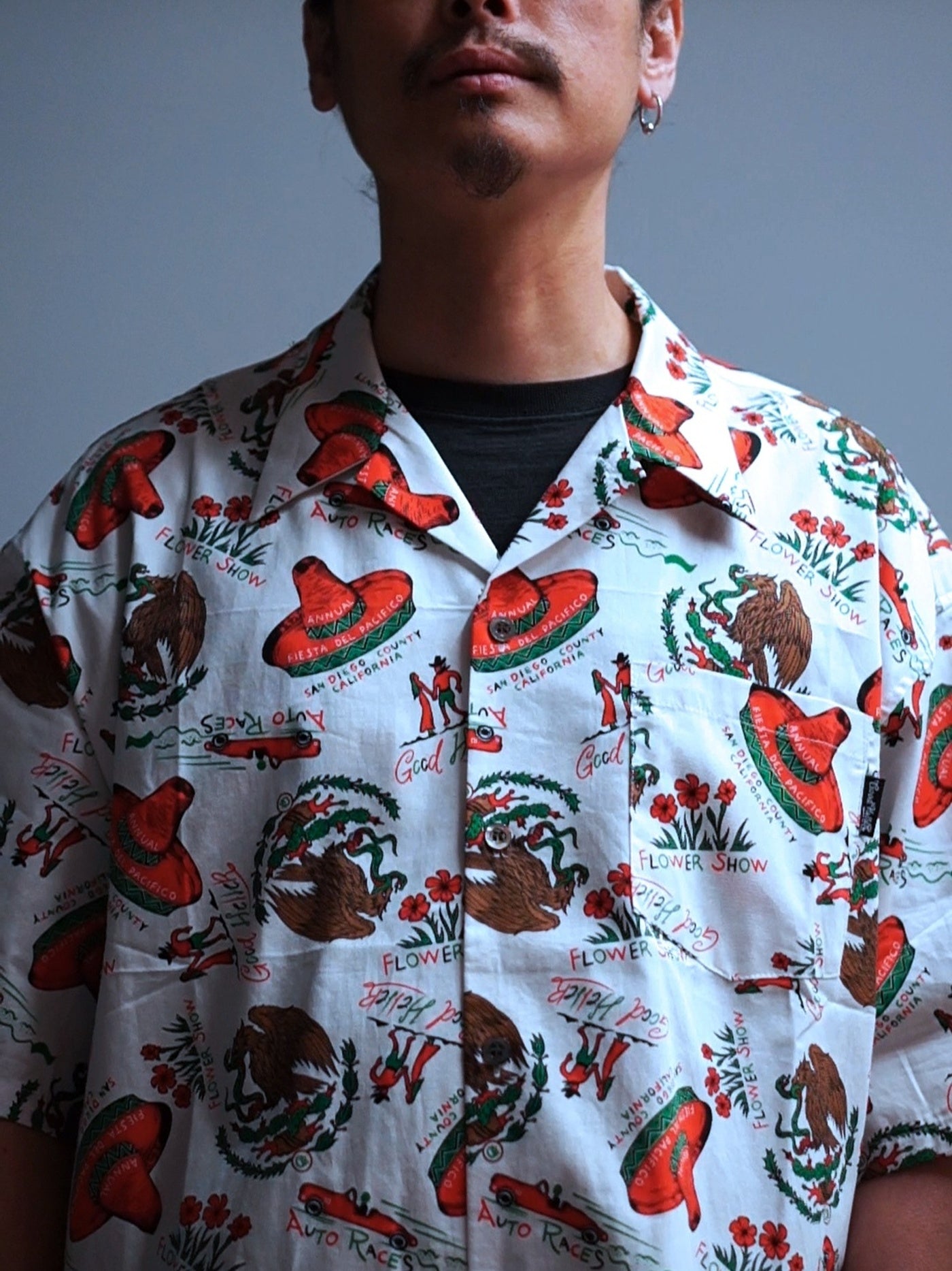 GOOD HELLER | MEXICAN ALL OVER PATTERN S/S SHIRT