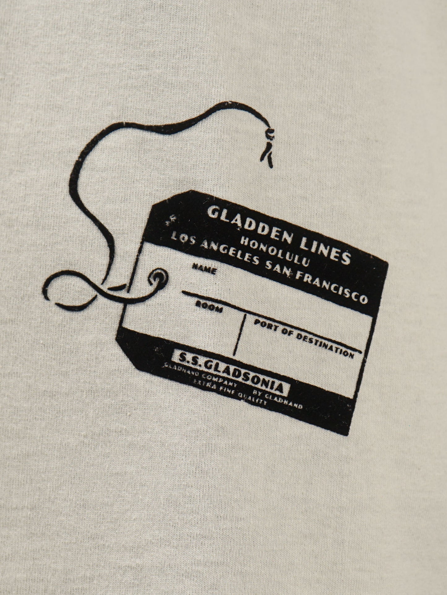 【6.10 (Tue) Release】BY GLADHAND | GLADDEN LINES - S/S HENRY T-SHIRTS / BYGH5120 - White
