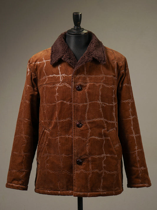 GANGSTERVILLE | BARBED WIRE - RANCH COAT / GSV5302 - Brown