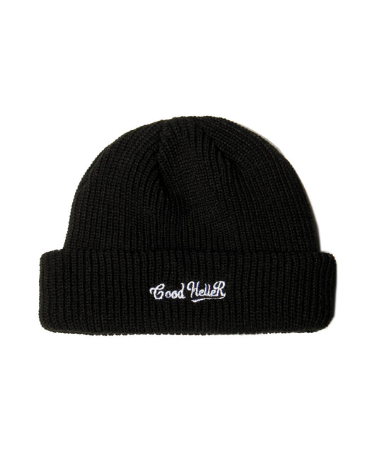 GOOD HELLER | ACRYLIC LOGO KNIT CAP
