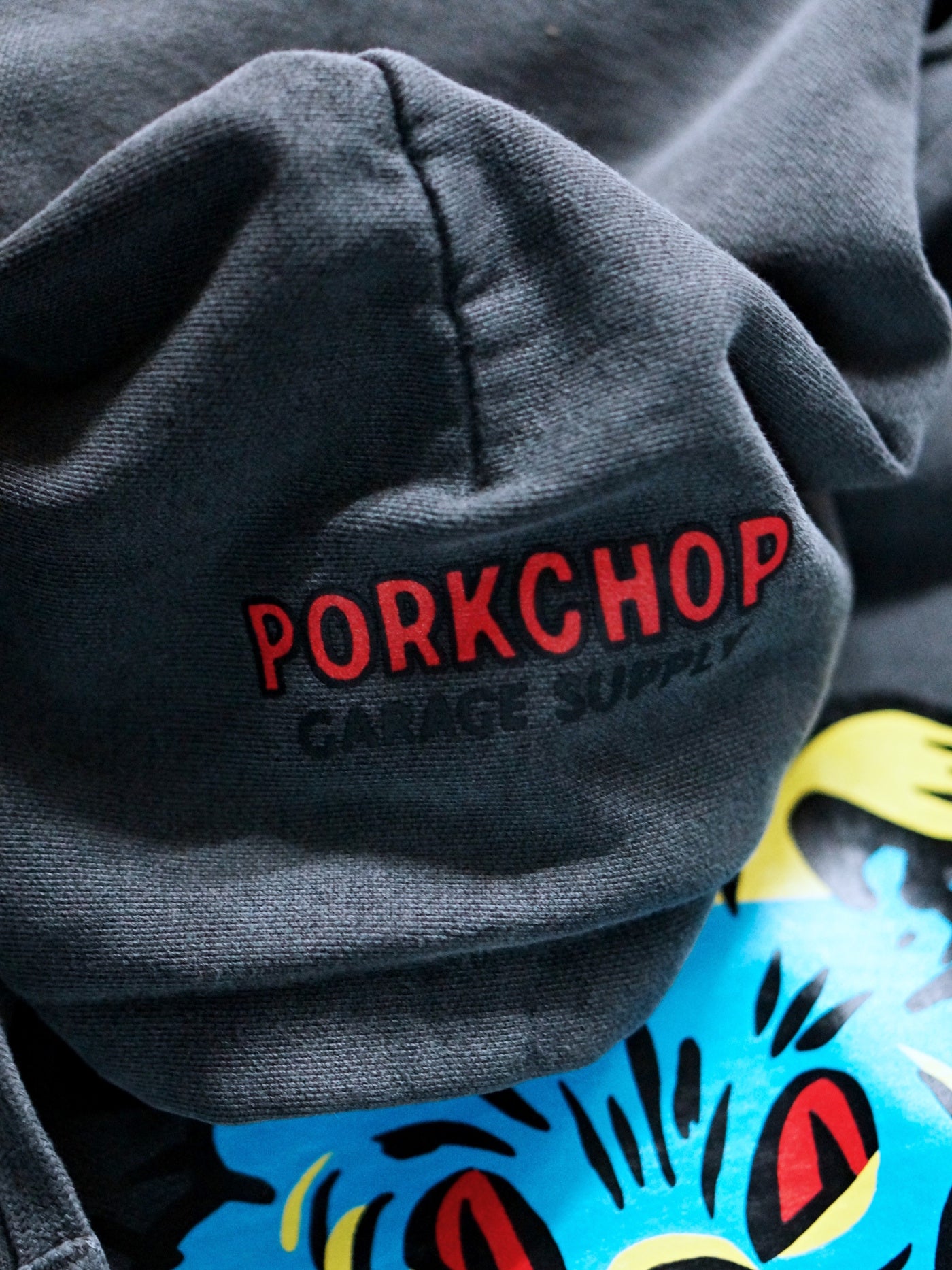 PORKCHOP | MASA SCULP HOODIE A - Acid Black