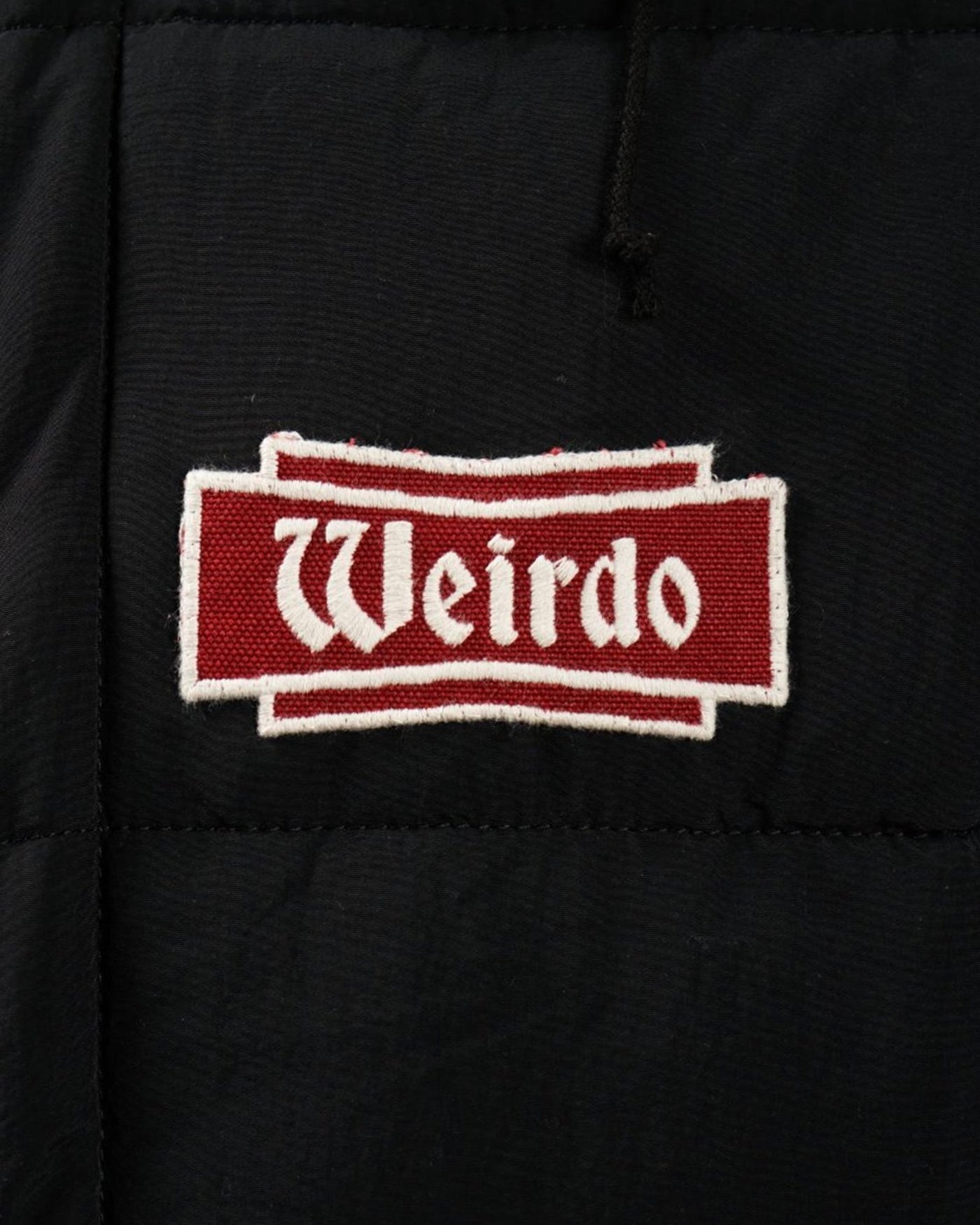 WEIRDO | FLAME - RACING JACKET - Black