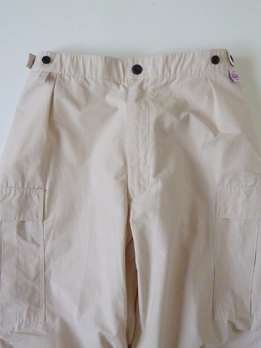 FLUTTER | T/C Track Cargo Pants - Light Beige