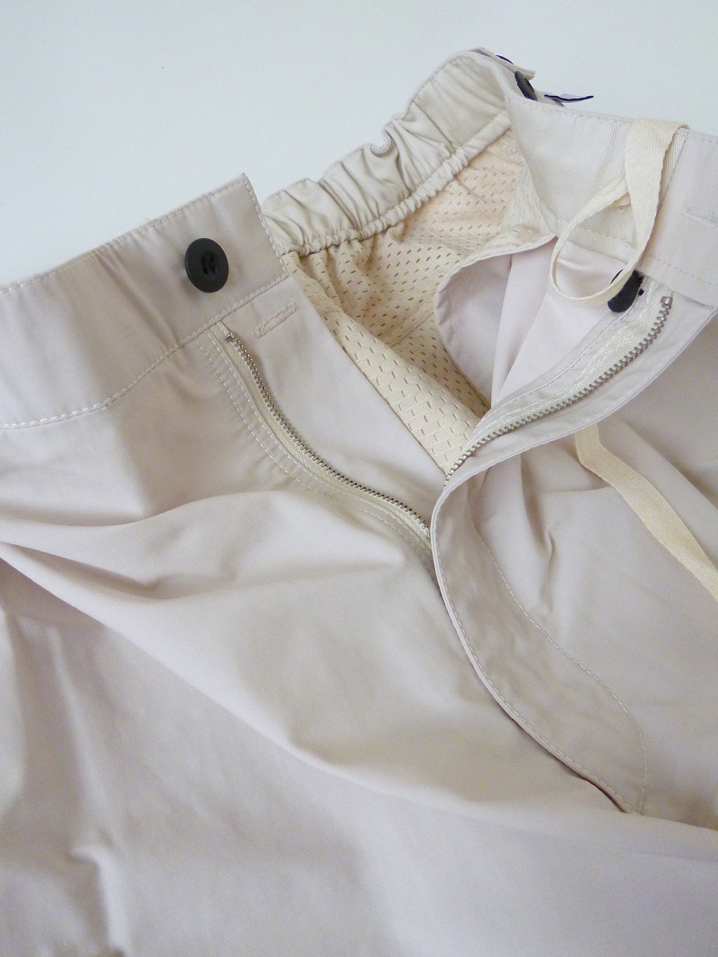 FLUTTER | T/C Track Cargo Pants - Light Beige
