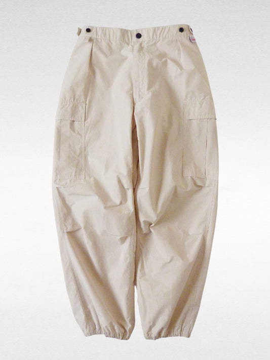 FLUTTER | T/C Track Cargo Pants - Light Beige