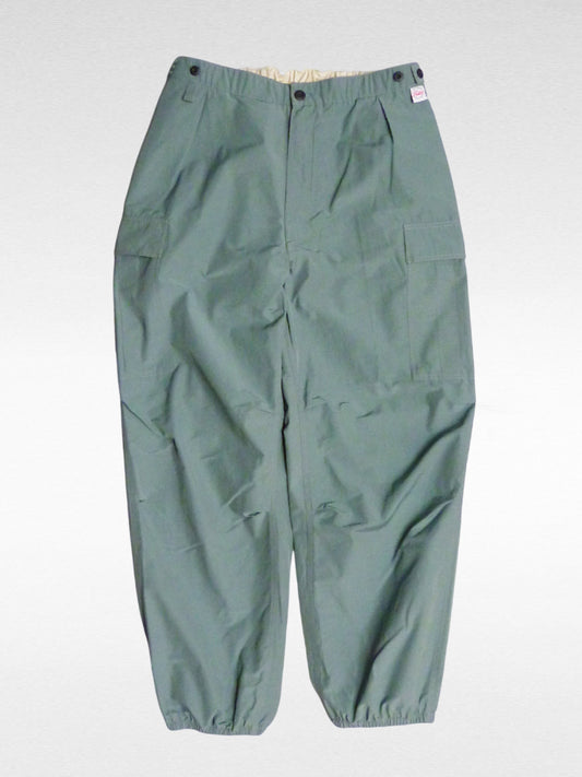 FLUTTER | T/C Track Cargo Pants - Blue Green