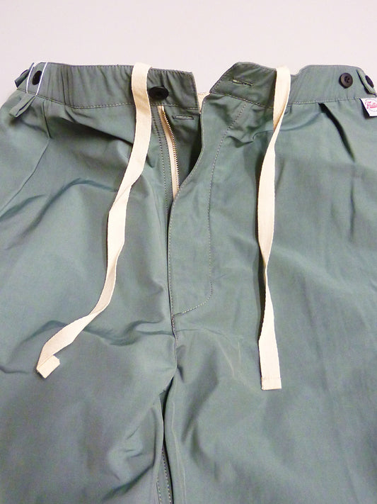 FLUTTER | T/C Track Cargo Pants - Blue Green