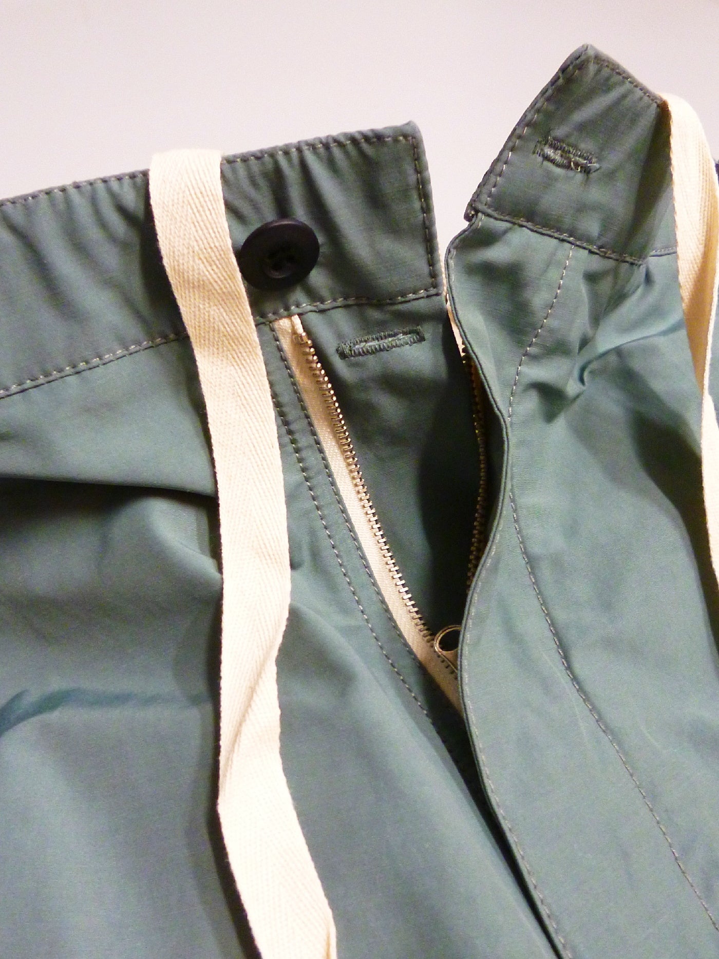 FLUTTER | T/C Track Cargo Pants - Blue Green