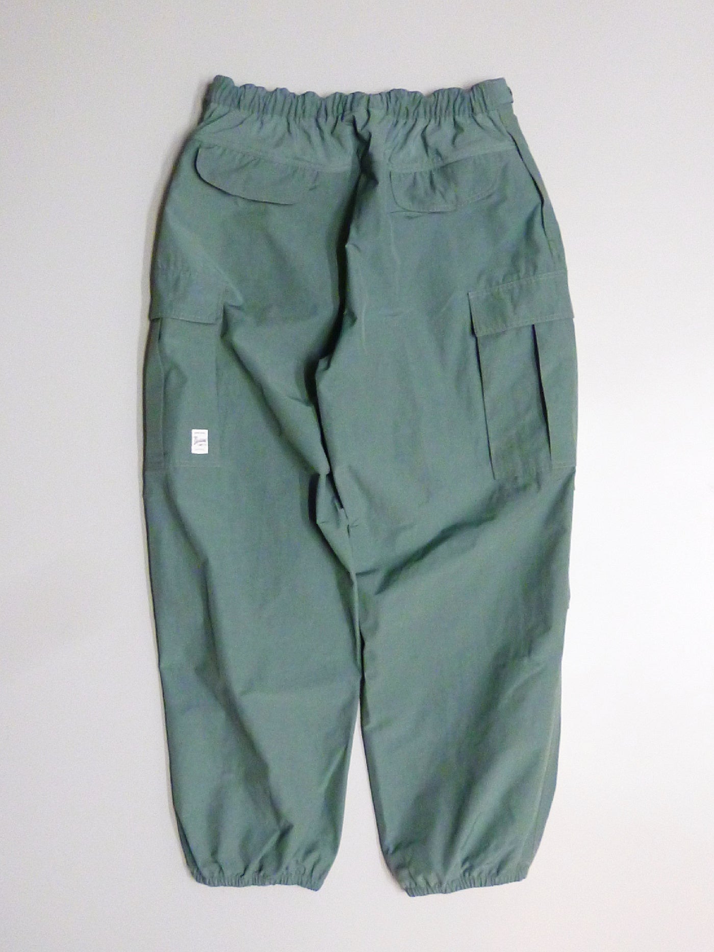 FLUTTER | T/C Track Cargo Pants - Blue Green