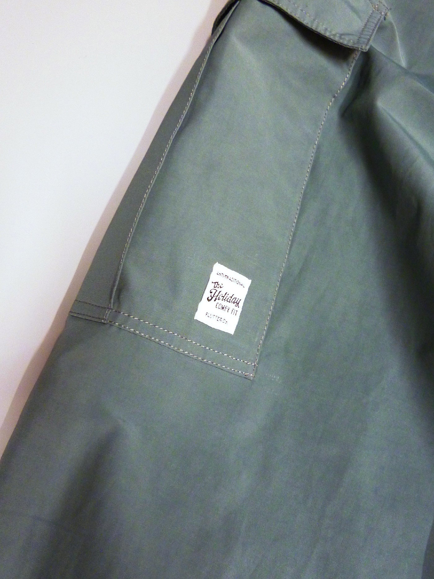 FLUTTER | T/C Track Cargo Pants - Blue Green