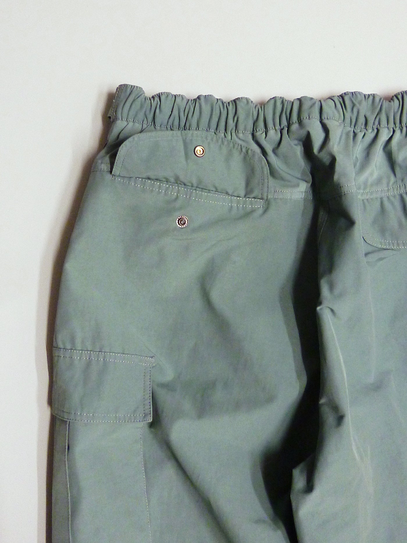 FLUTTER | T/C Track Cargo Pants - Blue Green
