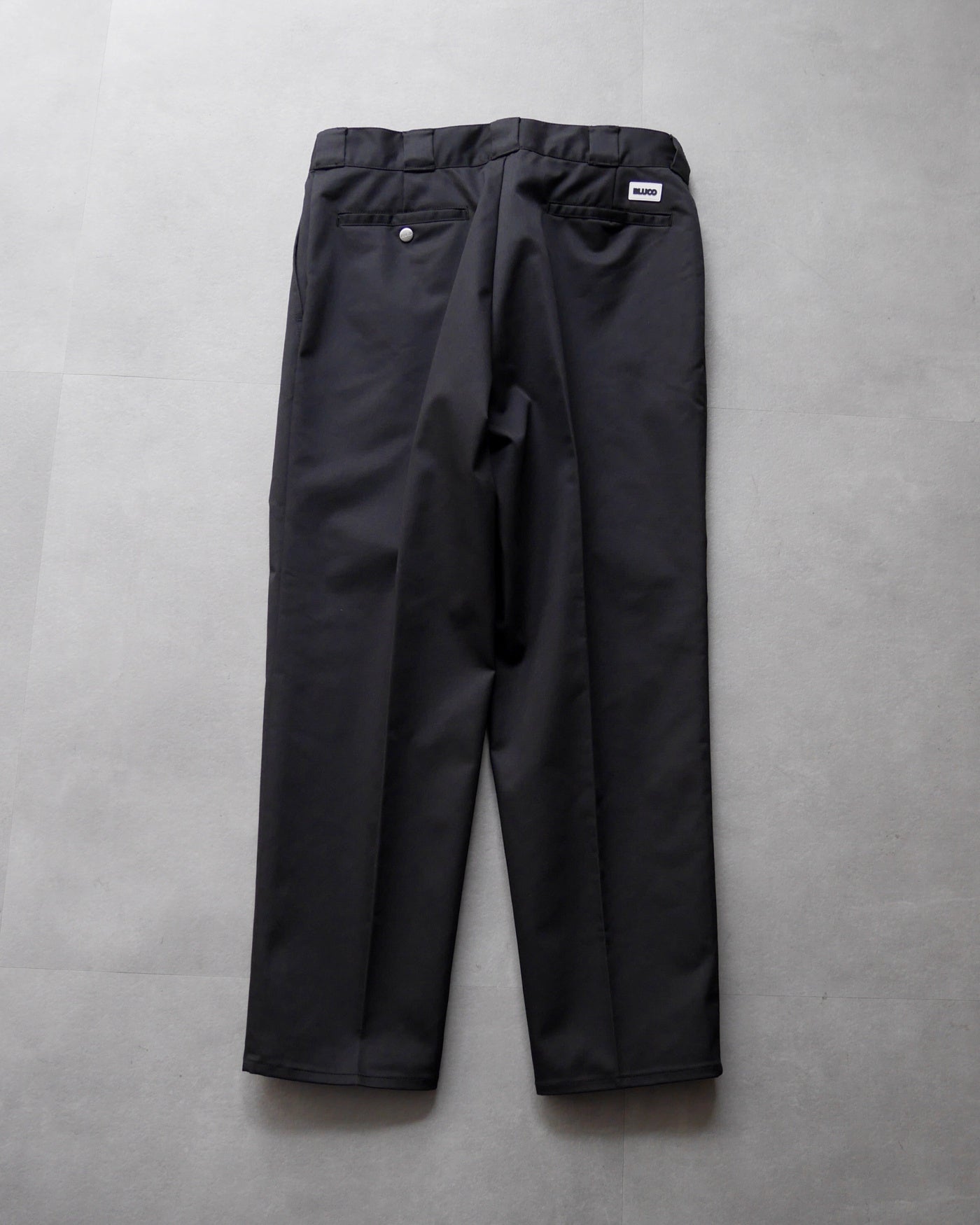 WAX | BLUCO x WAX WIDE TAPERD WORK PANTS 24SS - Black