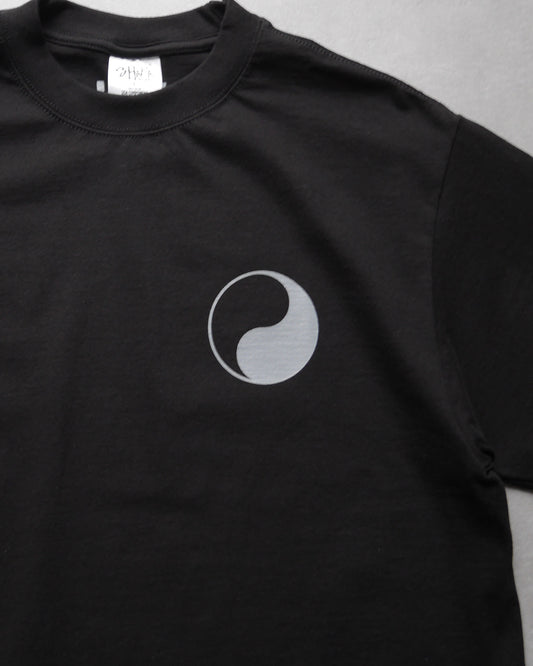 WAX | Yin-Yang MAX WEIGHT TEE - Black