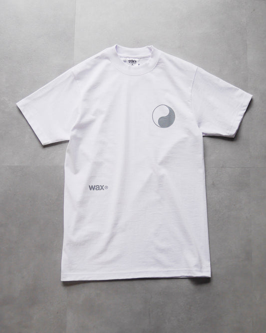 WAX | Yin-Yang MAX WEIGHT TEE - White