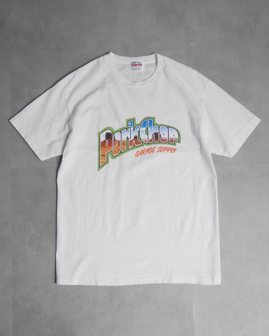 PORKCHOP | MV LOGO TEE - White