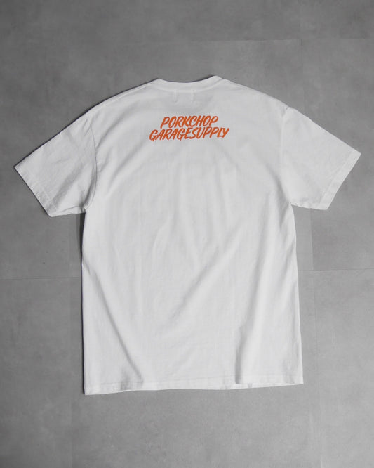 PORKCHOP | MV LOGO TEE - White