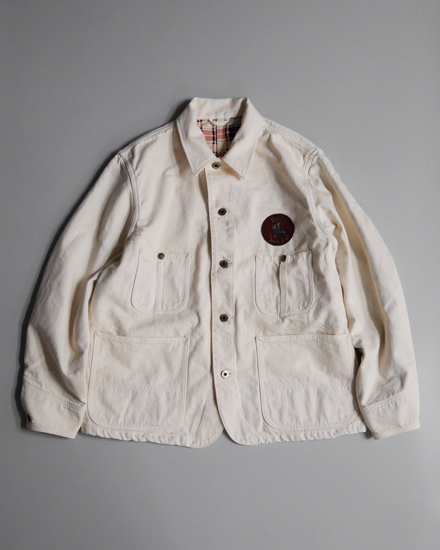 WEIRDO | GOOD WORK? - ENGINEER JACKET - Ivory