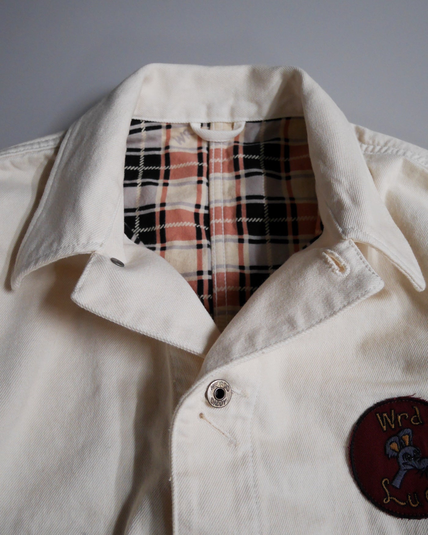 WEIRDO | GOOD WORK? - ENGINEER JACKET - Ivory